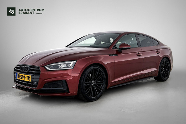 Audi A5 Sportback 40 TFSI Sport S-line Edition(NL-auto, Goed OnderH, Trekhaak, StoelV, Climate Con, Navi, PDC, Cruise Con, Etc)
