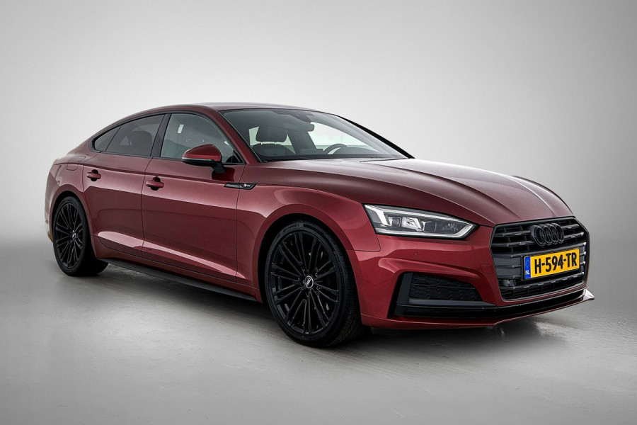 Audi A5 Sportback 40 TFSI Sport S-line Edition(NL-auto, Goed OnderH, Trekhaak, StoelV, Climate Con, Navi, PDC, Cruise Con, Etc)