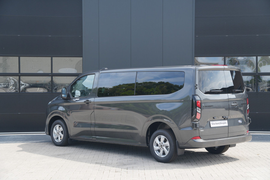 Ford Transit Custom 340 2.5 PHEV L2H1 Limited 232pk 9 Zits - Keyless - ACC - Blindspot - Camera - Carplay - Navi - Prijs excl. BTW - Rijklaar