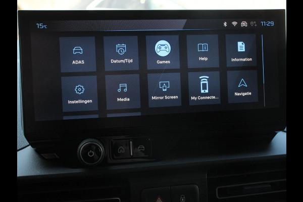 Peugeot Partner 1.5 BlueHDi 130 EAT8 S&S L2 Automaat Navigatie Apple Carplay / Android Auto DAB trekhaak Cruise Control Airco Houten bekleding laadruimte
