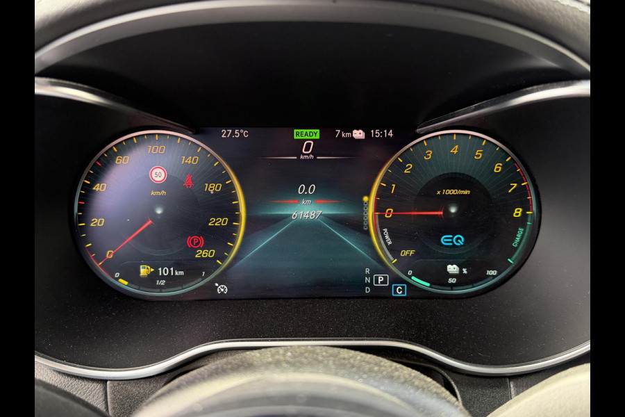 Mercedes-Benz GLC 300e 4MATIC AMG Line 19"/Luchtvering/Matrix LED/Keyless/Memory + stoelverwarming/Sfeerverlichting/Elektrische klep/Apple Carplay & Android Auto