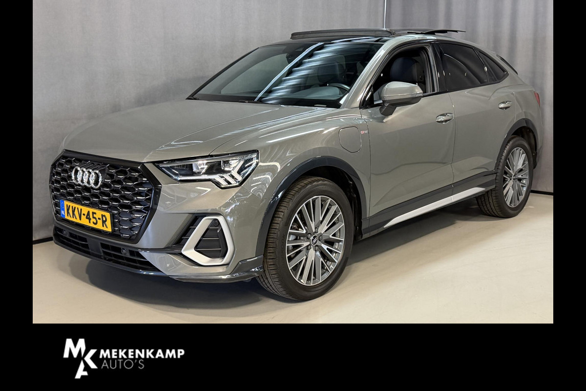 Audi Q3 Sportback 45 TFSI e S Edition 18"/Panoramadak/Dodehoek/Leder/Camera/Elektrische klep/Keyless