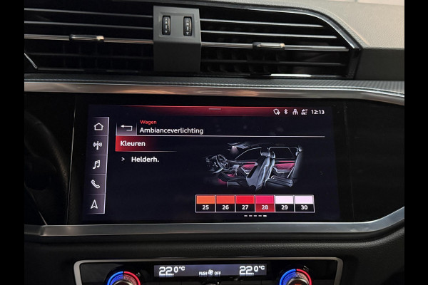 Audi Q3 Sportback 45 TFSI e S Edition 20"/B&O/Panoramadak/Leder/Matrix LED/Dodehoek/Adaptieve cruise/Sfeerverlichting/Camera/Elektrische klep