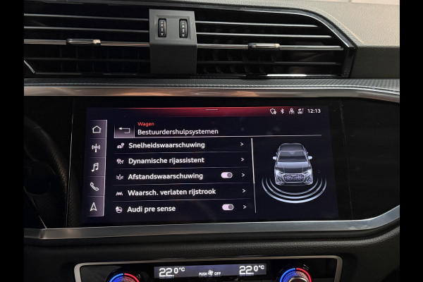 Audi Q3 Sportback 45 TFSI e S Edition 20"/B&O/Panoramadak/Leder/Matrix LED/Dodehoek/Adaptieve cruise/Sfeerverlichting/Camera/Elektrische klep