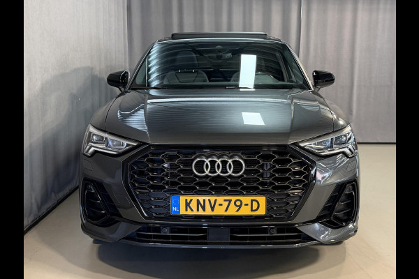 Audi Q3 Sportback 45 TFSI e S Edition 20"/B&O/Panoramadak/Leder/Matrix LED/Dodehoek/Adaptieve cruise/Sfeerverlichting/Camera/Elektrische klep