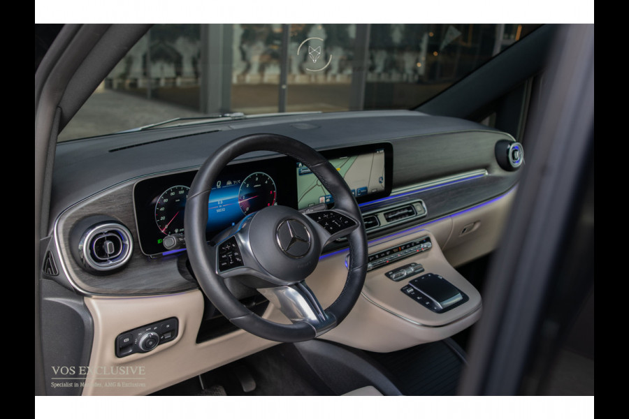 Mercedes-Benz V-Klasse 300 d Extra Lang DC Avantgarde NW MODEL| 20'' Concave|Aerodynamica|MBUX|360°|ACC|Multibeam|3x elek deuren|Sidesteps