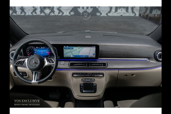 Mercedes-Benz V-Klasse 300 d Extra Lang DC Avantgarde NW MODEL| 20'' Concave|Aerodynamica|MBUX|360°|ACC|Multibeam|3x elek deuren|Sidesteps