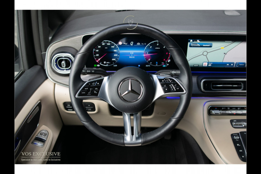Mercedes-Benz V-Klasse 300 d Extra Lang DC Avantgarde NW MODEL| 20'' Concave|Aerodynamica|MBUX|360°|ACC|Multibeam|3x elek deuren|Sidesteps