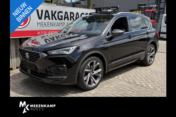 Seat Tarraco 1.4 TSI e-Hybrid PHEV FR Business Intense 20"/Panoramadak/Leder + memory/Trekhaak/360 camera/Keyless/Dodehoek/Elektrische klep/Stuur + stoelverwarming v+a