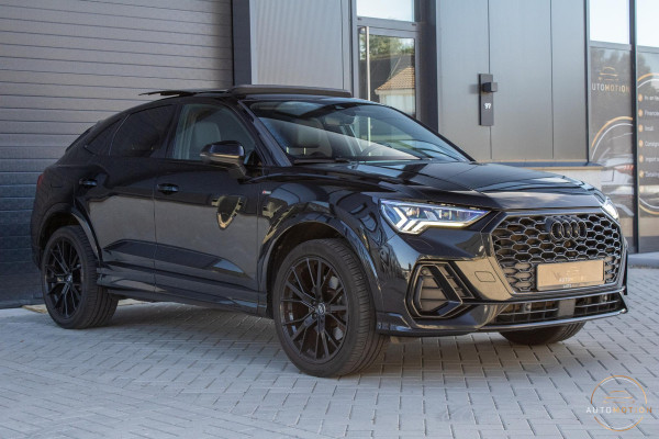 Audi Q3 Sportback 45 TFSIe S line B&O Camera Sfeerverlichting Trekhaak Rode Stiksels