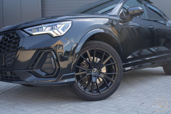 Audi Q3 Sportback 45 TFSIe S line B&O Camera Sfeerverlichting Trekhaak Rode Stiksels
