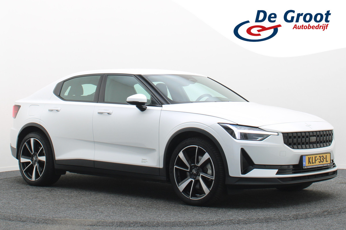 Polestar 2 Standard Range Single Motor 63kWh Camera, Apple Carplay, Memory, Lane Assist, 20"