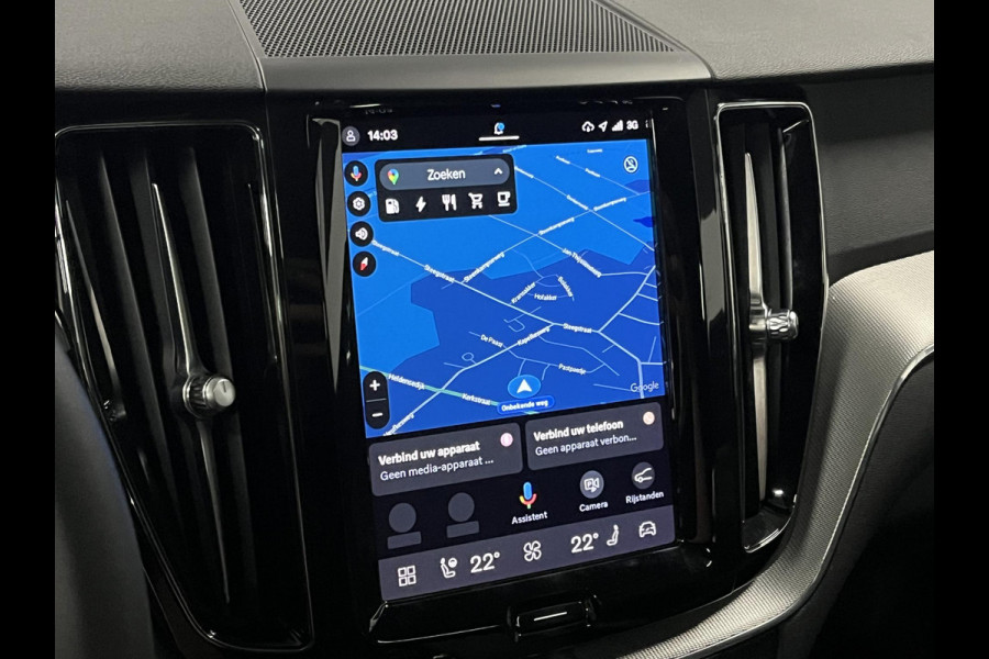 Volvo XC60 2.0 T6 Plug-in hybrid AWD Ultimate Dark Trekhaak | Bowers & Wilkins | Adapt. cruise | Open dak | 360 camera | Head-up | Stoel-/stuurverwarming | Memory