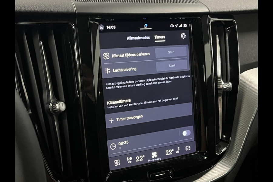 Volvo XC60 2.0 T6 Plug-in hybrid AWD Ultimate Dark Trekhaak | Bowers & Wilkins | Adapt. cruise | Open dak | 360 camera | Head-up | Stoel-/stuurverwarming | Memory