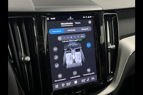 Volvo XC60 2.0 T6 Plug-in hybrid AWD Ultimate Dark Trekhaak | Bowers & Wilkins | Adapt. cruise | Open dak | 360 camera | Head-up | Stoel-/stuurverwarming | Memory