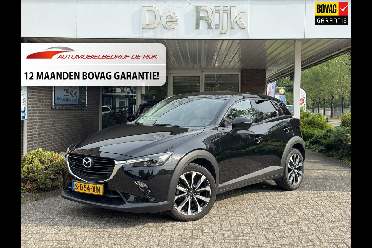 Mazda CX-3 2.0 SkyActiv-G 121 Luxury | Leder Pakket, Carplay/Android, Camera, Stoelverw., Cruise | Dealeronderhouden |
