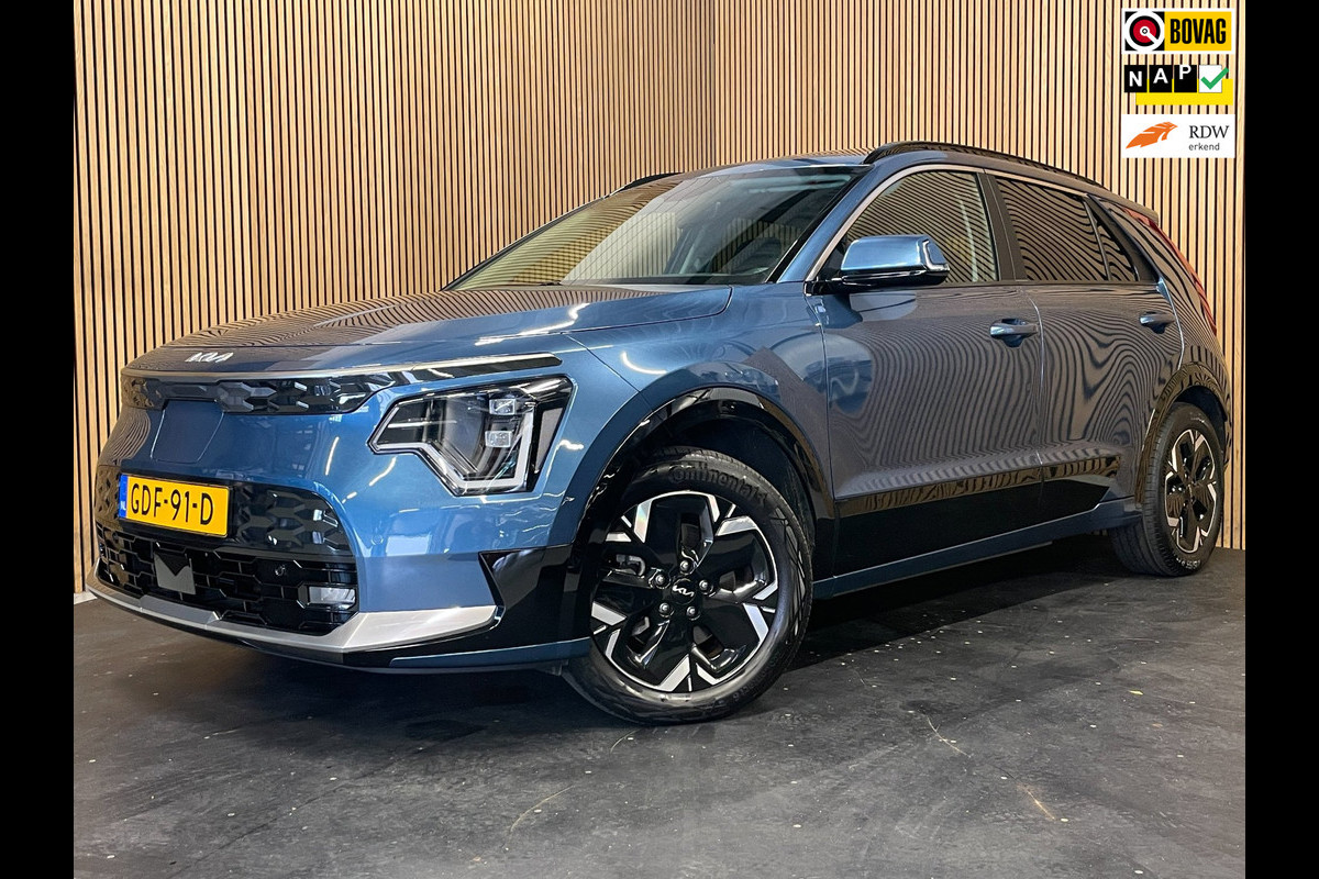 Kia Niro EV DynamicPlusLine 64.8 kWh|100% SOH|DIGITAL COCKPIT|HEAD-UP|DAK|LEDER|ACC|STOEL+STUURVERW|CARPLAY|CAMERA|NL|NAP|1 EIG.|