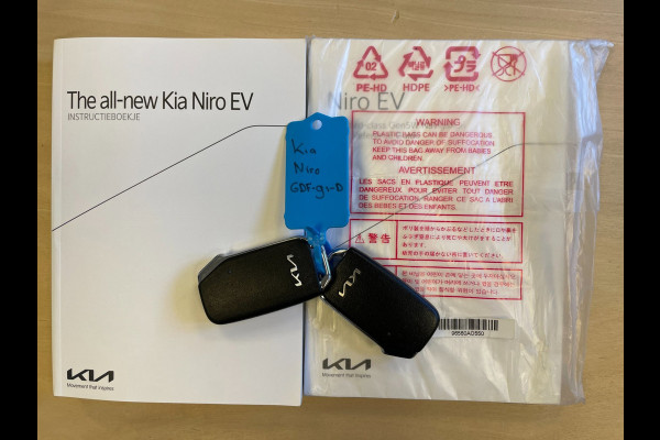 Kia Niro EV DynamicPlusLine 64.8 kWh|100% SOH|DIGITAL COCKPIT|HEAD-UP|DAK|LEDER|ACC|STOEL+STUURVERW|CARPLAY|CAMERA|NL|NAP|1 EIG.|