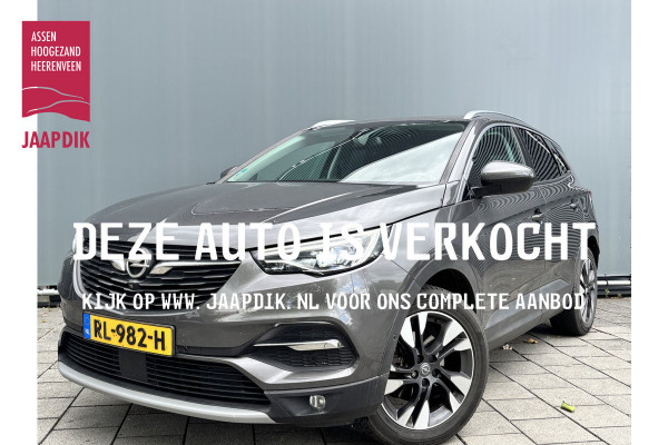 Opel Grandland X BWJ 2018 | 1.2T 131 PK Innovation | TREKHAAK | LEER |  ELKETR. STOELEN | ELEKTR. ACHTERKLEP | CAMERA | STOEL + STUURVERW. | STOELVERKOEL. | LEDER | FULL LED | KEYLESS |  CARPLAY + ANDROID | NAVI | CLIMA | CRUISE | LMV | PDC