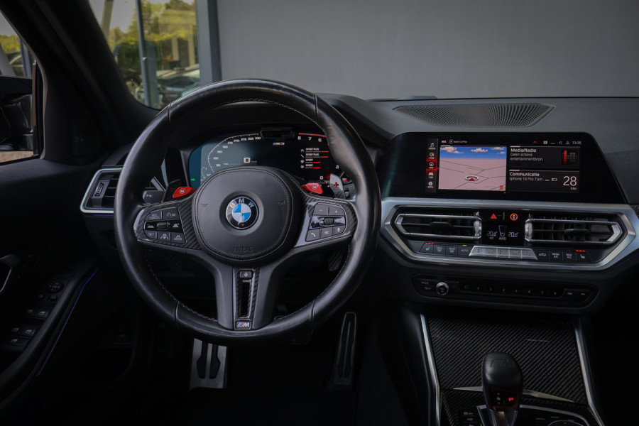 BMW 3 Serie M3 Competition | KERAMISCH | KUIPSTOELEN | M RACE TRACK PACK | M DRIVERS PACK | ADAPTIVE | 360 CAMERA | CARBON DIFUSOR | HARMAN/
