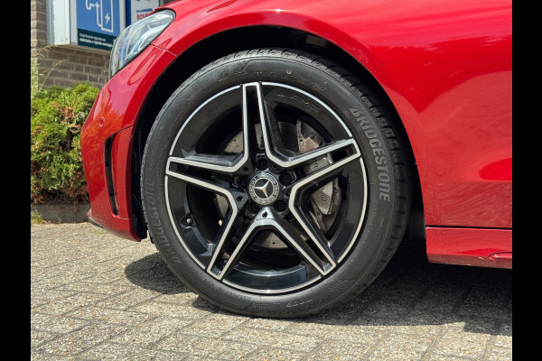 Mercedes-Benz C-Klasse Estate 180 Business Solution AMG Line/Nigh Pakk. | Pano, Leder/Alcan., Carplay/Android, Stoelverw., 18''
