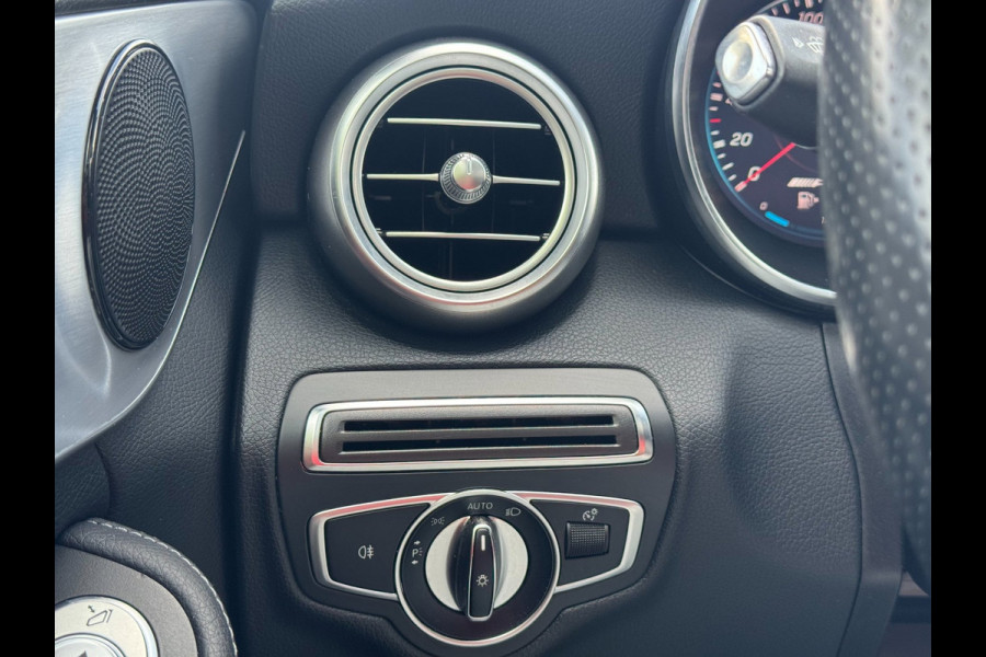 Mercedes-Benz C-Klasse Estate 180 Business Solution AMG Line/Nigh Pakk. | Pano, Leder/Alcan., Carplay/Android, Stoelverw., 18''