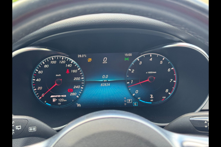 Mercedes-Benz C-Klasse Estate 180 Business Solution AMG Line/Nigh Pakk. | Pano, Leder/Alcan., Carplay/Android, Stoelverw., 18''