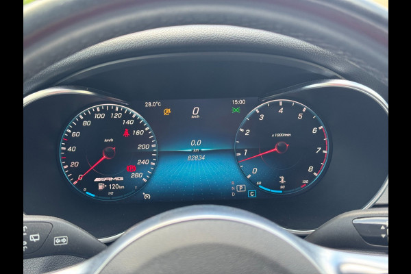 Mercedes-Benz C-Klasse Estate 180 Business Solution AMG Line/Nigh Pakk. | Pano, Leder/Alcan., Carplay/Android, Stoelverw., 18''