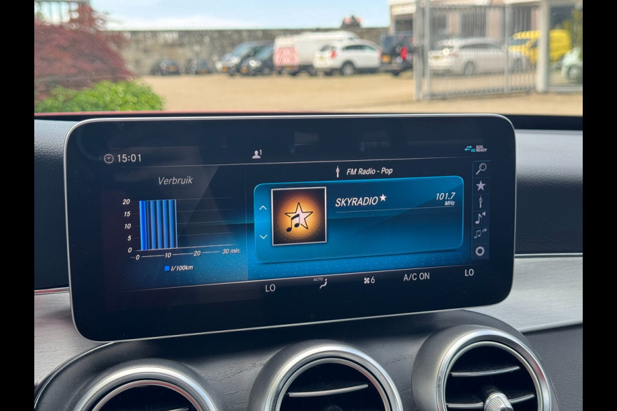 Mercedes-Benz C-Klasse Estate 180 Business Solution AMG Line/Nigh Pakk. | Pano, Leder/Alcan., Carplay/Android, Stoelverw., 18''