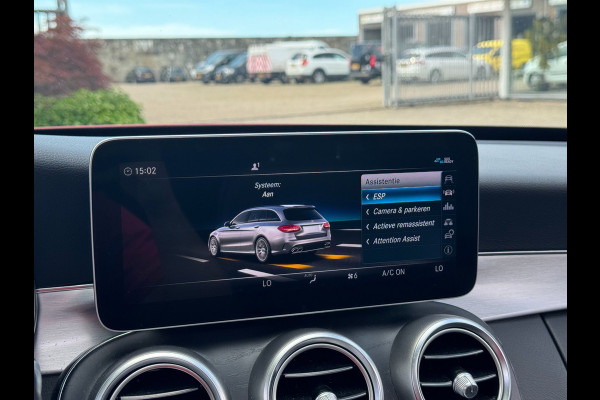 Mercedes-Benz C-Klasse Estate 180 Business Solution AMG Line/Nigh Pakk. | Pano, Leder/Alcan., Carplay/Android, Stoelverw., 18''
