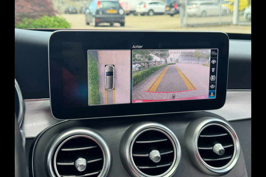 Mercedes-Benz C-Klasse Estate 180 Business Solution AMG Line/Nigh Pakk. | Pano, Leder/Alcan., Carplay/Android, Stoelverw., 18''