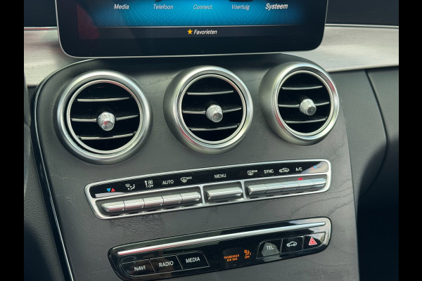 Mercedes-Benz C-Klasse Estate 180 Business Solution AMG Line/Nigh Pakk. | Pano, Leder/Alcan., Carplay/Android, Stoelverw., 18''
