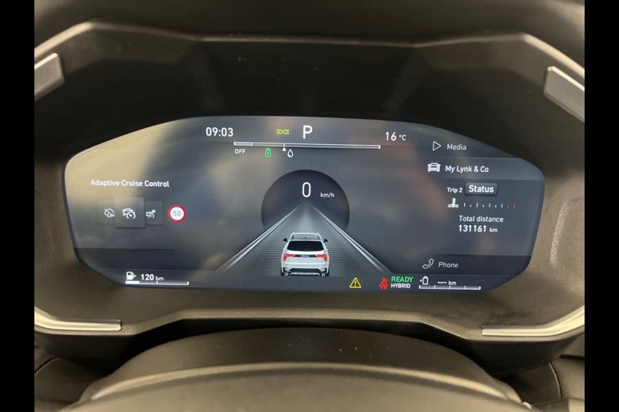 Lynk & Co 01 1.5 PHEV 262PK Zwarte Hemel 2024 Adapt.Cruise 360° Cam Carplay Plug-in Stoelverw Vol opties!