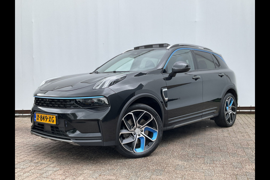 Lynk & Co 01 1.5 PHEV 262PK Zwarte Hemel 2024 Adapt.Cruise 360° Cam Carplay Plug-in Stoelverw Vol opties!