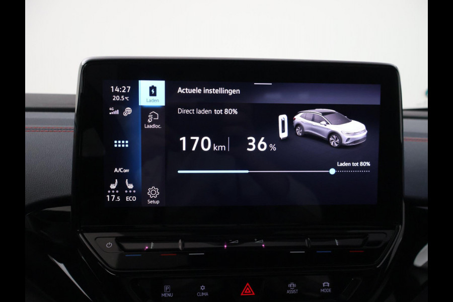 Volkswagen ID.4 GTX 4MOTION 77 kWh 300 PK + PANORAMA | 360 CAMERA | 20 INCH | STUUR/STOELVERW.