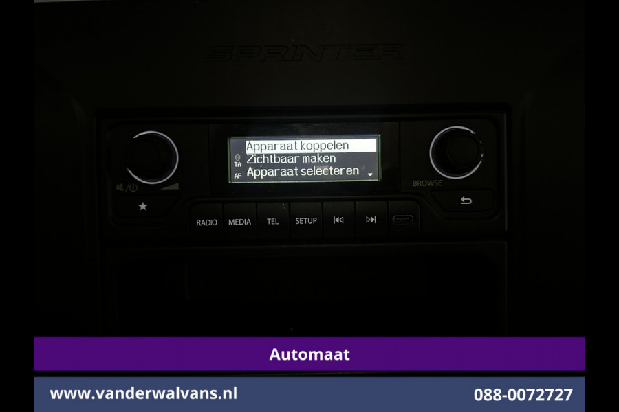 Mercedes-Benz Sprinter 311 CDI Automaat L3H2 *PostNL inrichting* Euro6 Airco | Camera | Schappen Doorloopdeur, 270 Gr. achterdeuren, Sidebars
