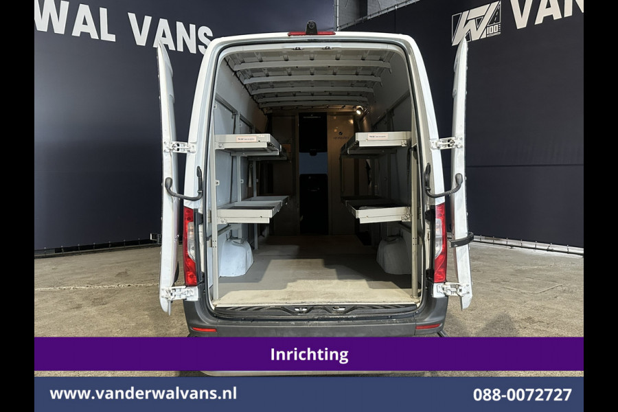 Mercedes-Benz Sprinter 311 CDI Automaat L3H2 *PostNL inrichting* Euro6 Airco | Camera | Schappen Doorloopdeur, 270 Gr. achterdeuren, Sidebars