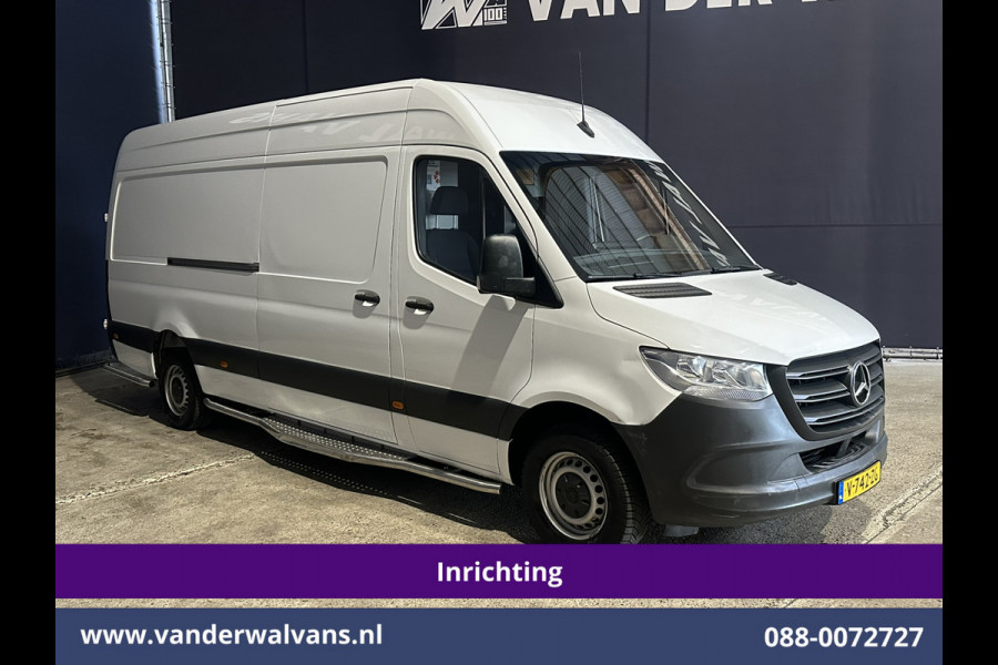 Mercedes-Benz Sprinter 311 CDI Automaat L3H2 *PostNL inrichting* Euro6 Airco | Camera | Schappen Doorloopdeur, 270 Gr. achterdeuren, Sidebars