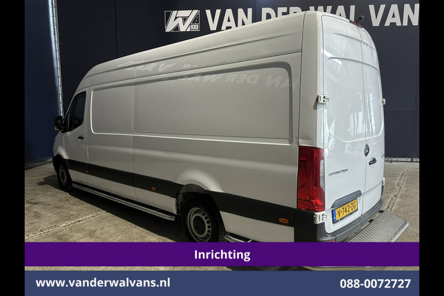 Mercedes-Benz Sprinter 311 CDI Automaat L3H2 *PostNL inrichting* Euro6 Airco | Camera | Schappen Doorloopdeur, 270 Gr. achterdeuren, Sidebars