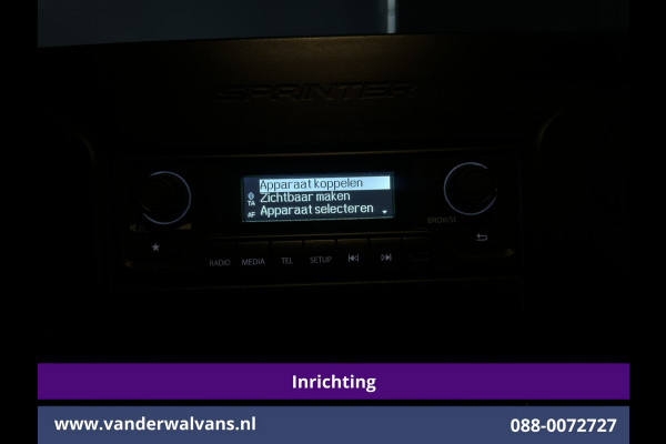 Mercedes-Benz Sprinter 311 CDI Automaat L3H2 *PostNL inrichting* Euro6 Airco | Camera | Schappen Doorloopdeur, 270 Gr. achterdeuren, Sidebars