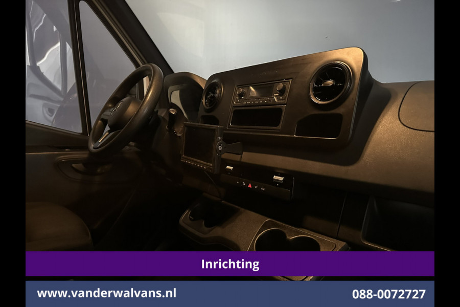 Mercedes-Benz Sprinter 311 CDI Automaat L3H2 *PostNL inrichting* Euro6 Airco | Camera | Schappen Doorloopdeur, 270 Gr. achterdeuren, Sidebars