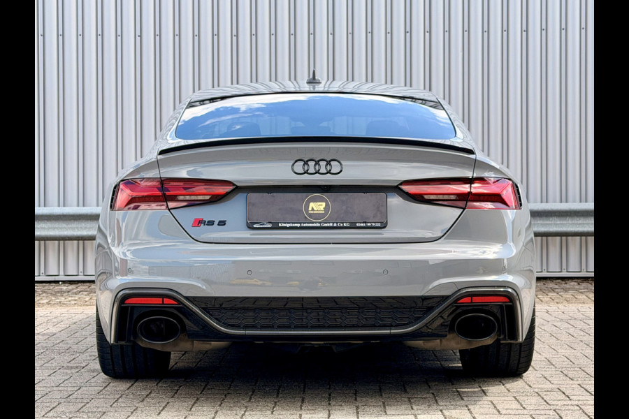 Audi A5 Sportback 2.9 TFSI RS 5 quattro Nardo Grey | Keramische remmen | B&O | HUD