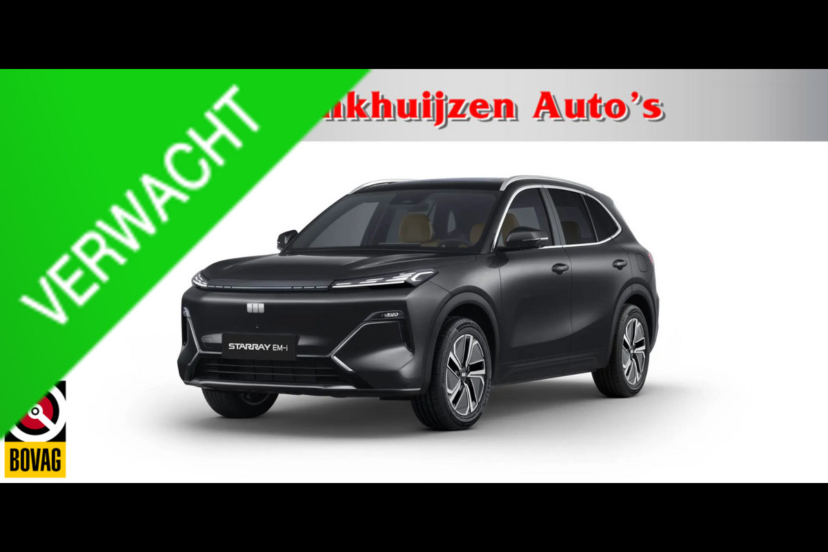 GEELY Starray EM-i 1.5 Max+ PHEV 138KM ELEKTRISCH BEREIK/LEER/SCHUIFDAK/19"LMV!