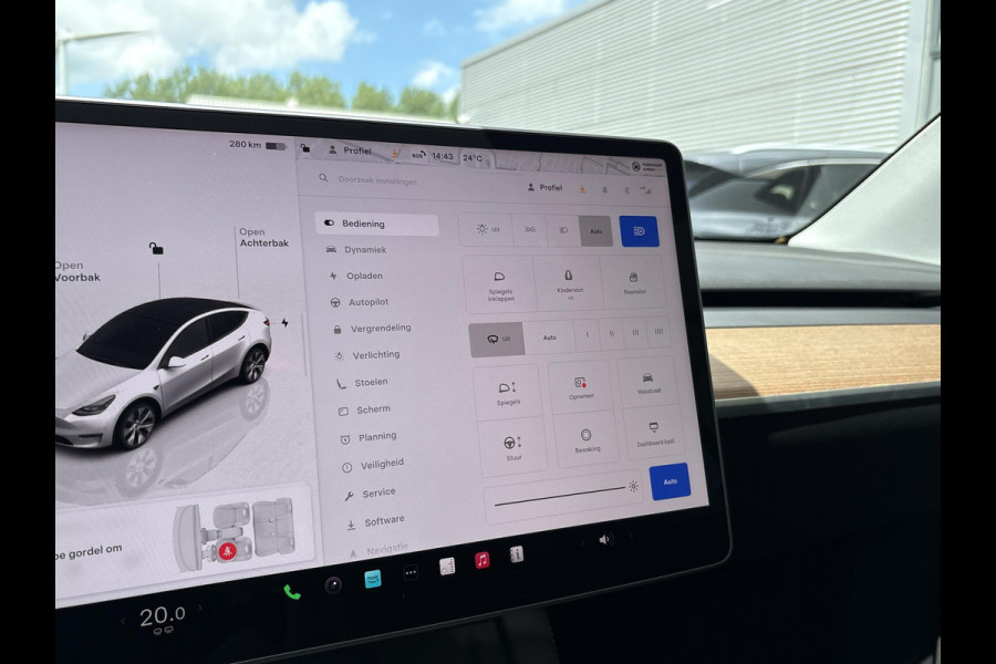 Tesla Model Y Long Range AWD 75 kWh | 93,6% SOH | Leder | Panoramadak | Winterset |