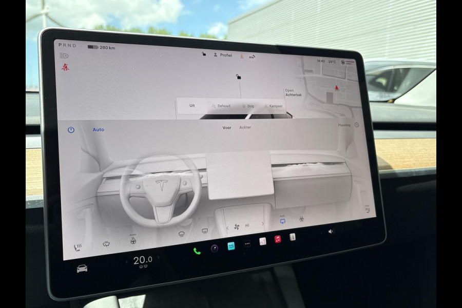 Tesla Model Y Long Range AWD 75 kWh | 93,6% SOH | Leder | Panoramadak | Winterset |