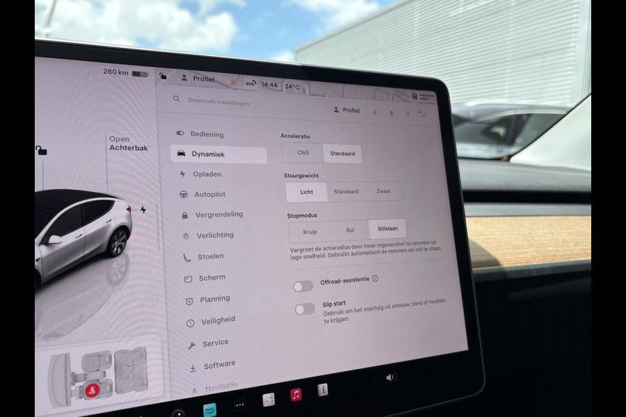 Tesla Model Y Long Range AWD 75 kWh | 93,6% SOH | Leder | Panoramadak | Winterset |