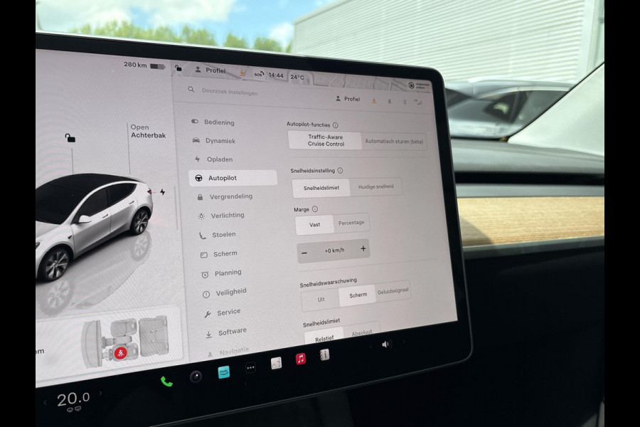 Tesla Model Y Long Range AWD 75 kWh | 93,6% SOH | Leder | Panoramadak | Winterset |