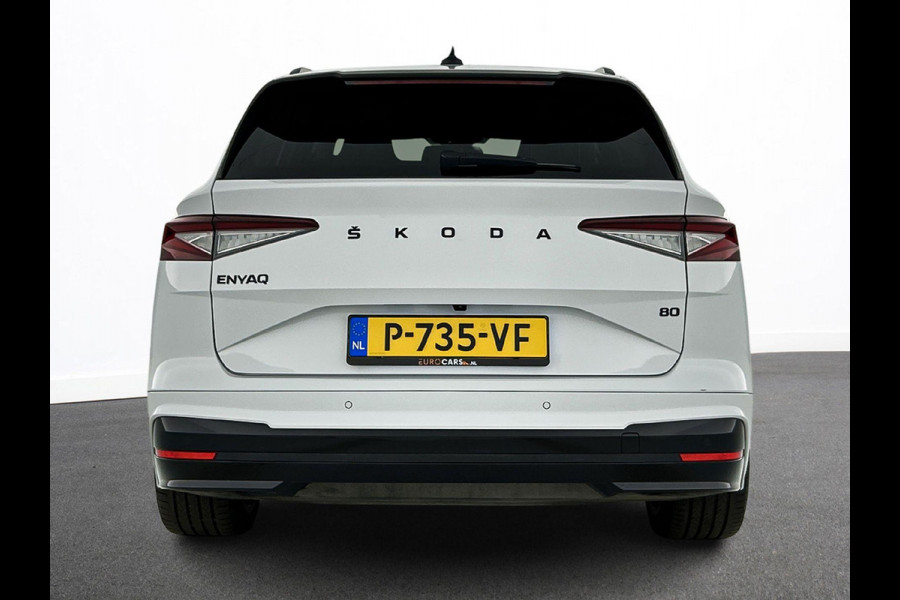 Škoda ENYAQ iV 80 Sportline Navigatie Climate Pack Camera DAB Led Lichtmetalen Velgen Parkeer sensoren