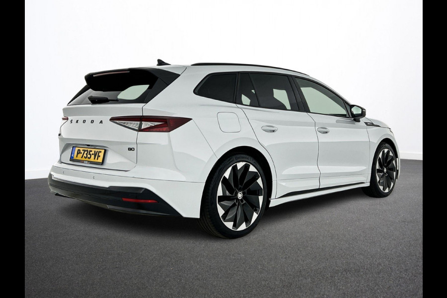 Škoda ENYAQ iV 80 Sportline Navigatie Climate Pack Camera DAB Led Lichtmetalen Velgen Parkeer sensoren