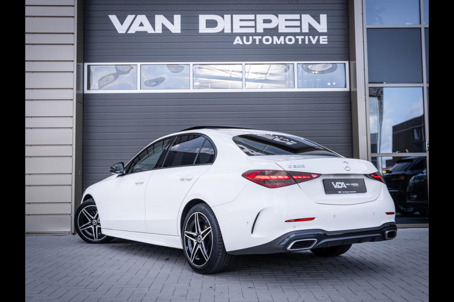 Mercedes-Benz C-Klasse C300 AMG Line - BTW l Pano l 360cam l Sfeerverlichting